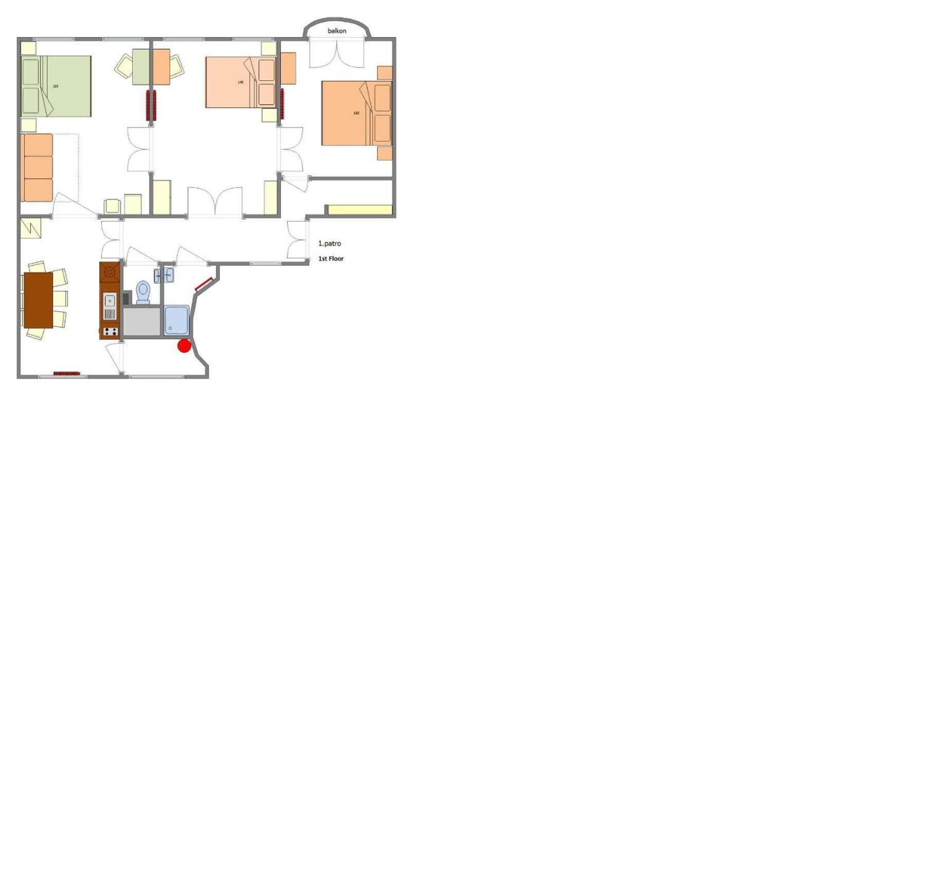 For Celebrations Spacious 3Bdr Apartment With Balcony Prag Exterior foto